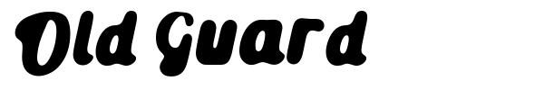 Old Guard font preview